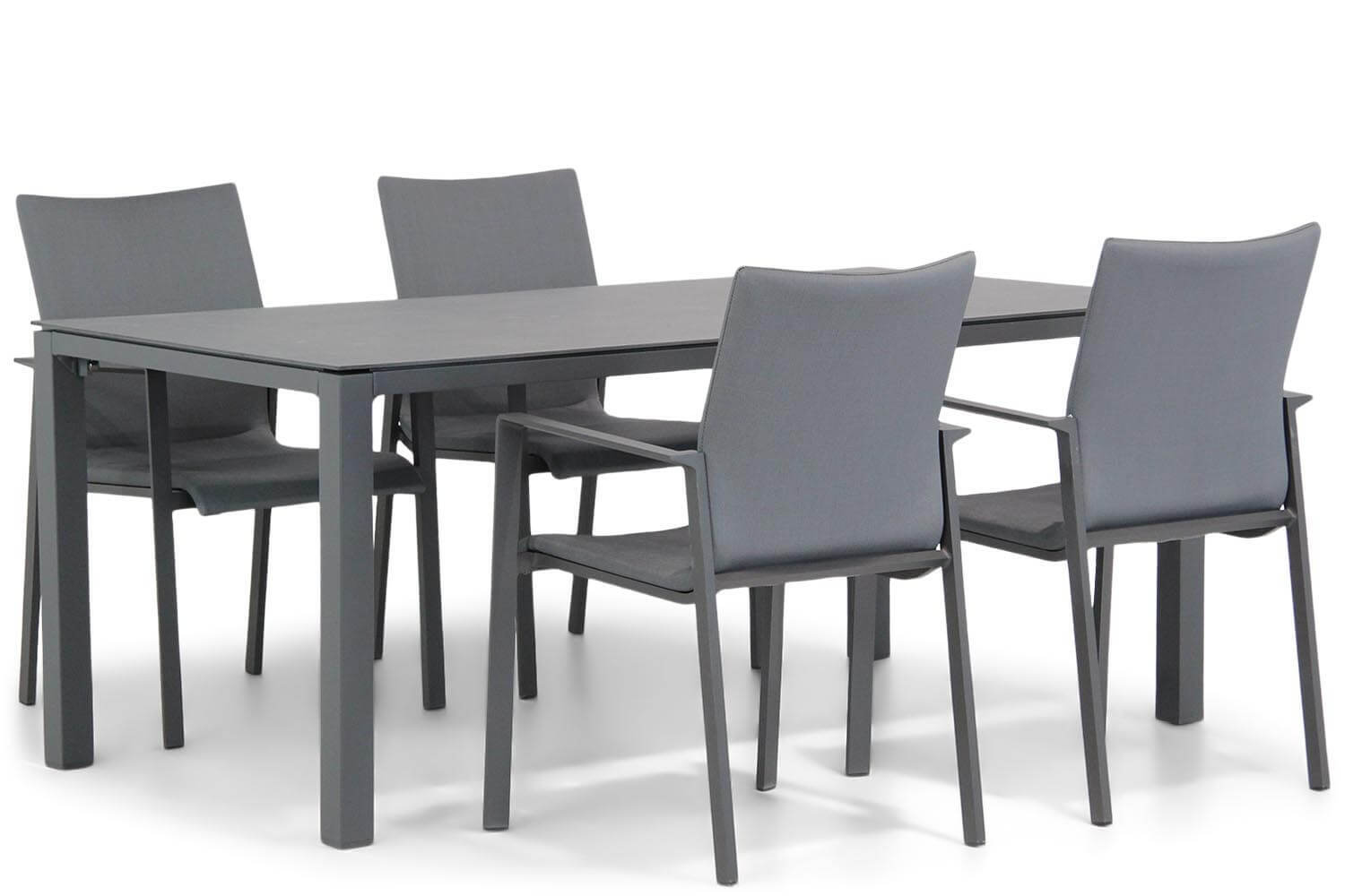 Lifestyle Garden Furniture Rome/Pallazo 180 cm dining tuinset 5-delig