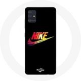 Nike Hoesje voor Samsung Galaxy A51 5G Logo kleur zwart Maniacase