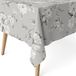 ECOMMERC3 Vlekafstotend tafelkleed voor rechthoekige tafel, 240 x 140 cm, grijs