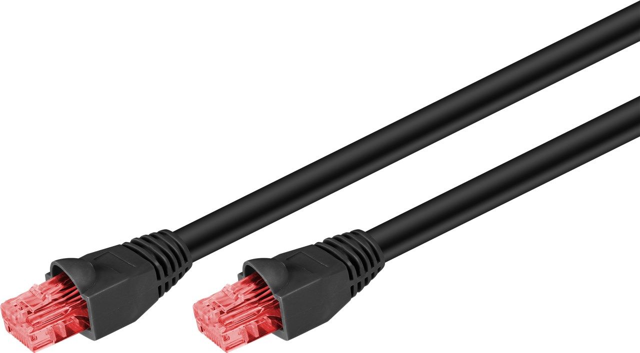 Goobay 55437 - Netwerkkabel - 50 m - Zwart