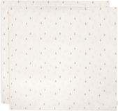 Jollein x Nijntje - Hydrofiele Doek Large 115x115cm - Happy Miffy - Nougat - 2 Stuks