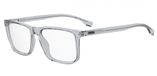Boss by Hugo Boss Boss 1571 Rectangulaire Monture intégrale Carré avec coins arrondis gris Plastique/Carbone