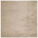 VidaXL Vloerkleed HUARTE Laagpolig Polyester Zandkleurig 200x200cm