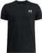 Under Armour UA B SPORTSTYLE LC SS T-shirt unisexe - Noir - Blanc