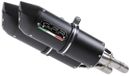 GPR Exhaust Systems Furore Dual Triumph Speed Triple 1050 11-15 Noir Mat / Noir Silencieux homologué à enfiler