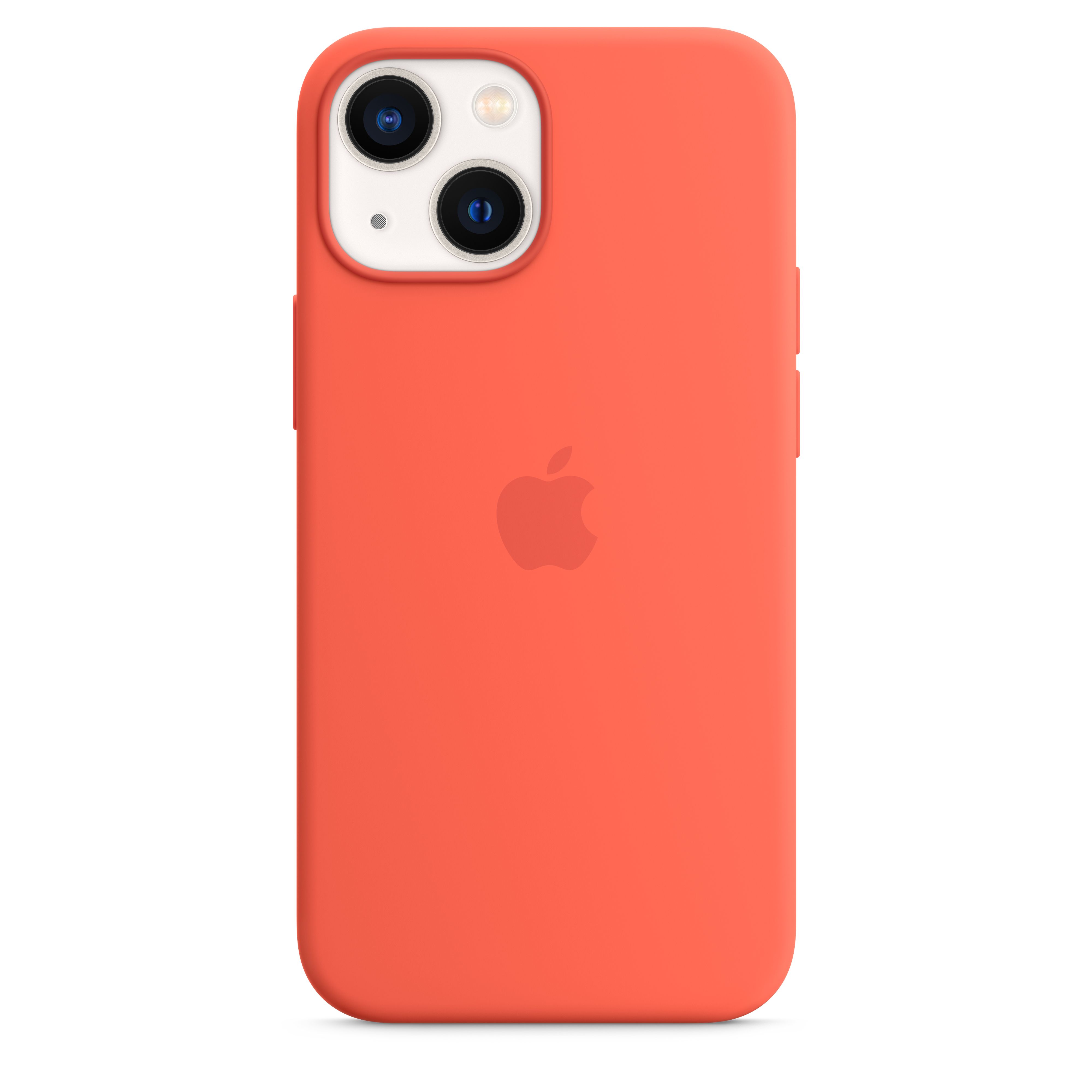 Apple Siliconenhoesje met MagSafe voor iPhone 13 mini - Nectarine
