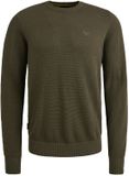 PME Legend Heren Trui Ronde Hals Khaki Maat M