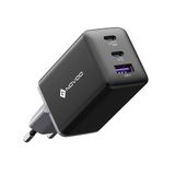 NOVOO Snellader USB C 67 W 3 Poorten Met GaN Tech, Compatibel Met iPhone 15 Plus Pro Max 14 13 12 Galaxy S23 Ultra Plus S22 MacBook Pro Air M1 M2 iPad