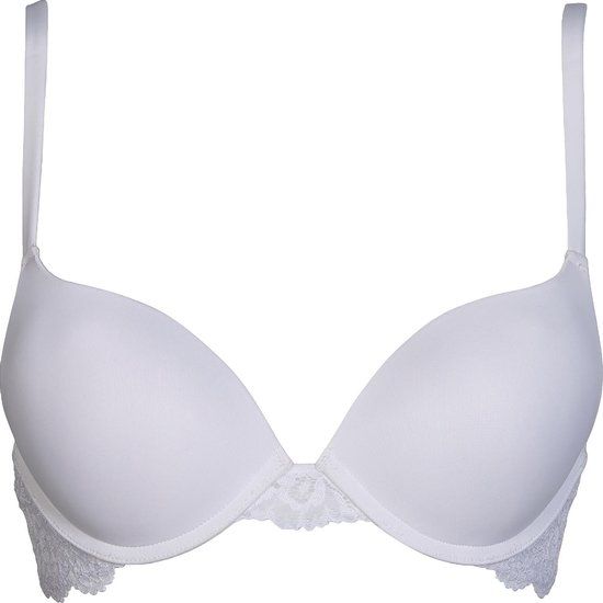 After Eden Recycled Two Way Boost Bra - White - 85E