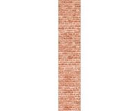 Ambiance Sticker Voorgelijmd vliesbehang - BAKSTENEN - 1 rol van 300x60 cm