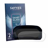Savvies 2 Stuks Screenprotector - Geschikt voor MG ZS Hybrid Plus 2024 Snelheidsmeter - Beschermfolie Glas Transparant