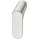 Häfele bouton de meuble H2130 en métal, aspect acier inoxydable 34 x 29 mm