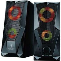 Alpha Omega Players Alpha Omega Spelers Verlichte Gaming Speaker 2.0 Zwart