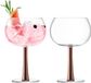 L.S.A. Gin Balloon Glas 420 ml Set van 2 Stuks - Glas - Koper