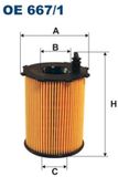 Filtron OE667/1 - Oliefilter