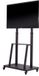 Happiq support TV mobile - Aussi vertical - Pour 32-80" pouces - support sol universel - Support réglable en hauteur - Noir - Jusqu'à 65KG