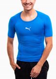 PUMA Liga Heren Sportshirt Blauw Polyester XL
