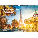 Reismagie Paris DIN A3 kalender voor 2024 vakantie Parijs Frankrijk - Seelenzauber