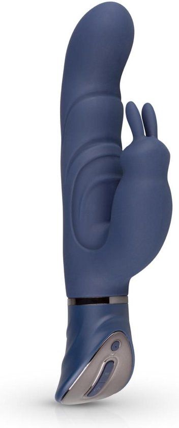 Midnight Rabbit Vibrator - Blauw - 28 cm - 10 standen - Oplaadbaar