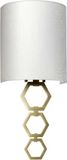 Steady Lighting Bohemian Wandlamp - Steady Lighting - Metaal - Bohemian - E27 - L: 12.8cm - Voor Binnen - Woonkamer - Eetkamer - Brons