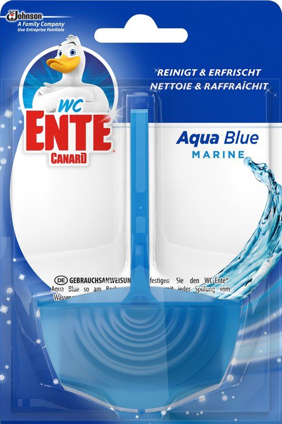 WC Ente WC-Eend Toiletblok Aqua Blauw Marine, 1 stuk