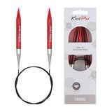 KnitPro KP51091 rondbreinaalden, hout, meerkleurig