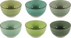 Studio Tavola Kommen Summer Green - Ø 14 cm - Set van 6