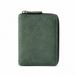 LGT JWLS Portemonnee Unisex PU Cuir Vert Fermeture éclair