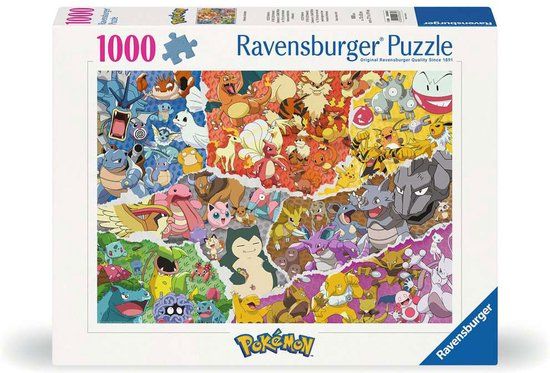 Ravensburger Pokémon Collector's Edition Puzzel 1000 Stukken
