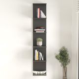 [en.casa] Wandplank Surahammar 180x34,5x30 cm zwart