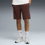 PUMA Essentials No. 1-logo short van 25,5 cm voor Heren, Bruin, Maat S