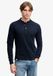 Superdry - Woven Placket Grandad Top - Hommes - Coton - Taille M - Bleu