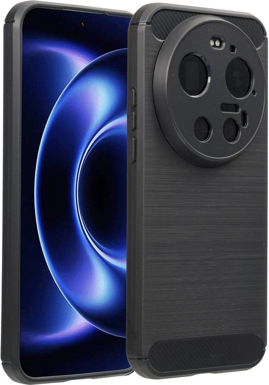 imoshion Brushed Backcover voor de Xiaomi 17 Ultra - Zwart