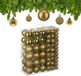 Relaxdays kerstballen set van 138