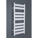 Zehnder Zeta elektrische designradiator - 160x60cm - 750W - wit (RAL9016)