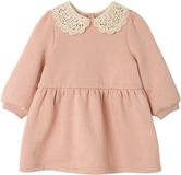 Vertbaudet Babyjurk van sweater met gehaakte kraag