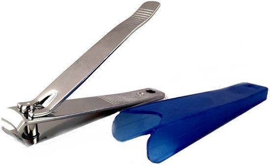 Elina JEAN Products GmbH Nagelknipper middelgroot met handig opvangbakje - Blauw