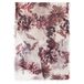 Roeckl Foulard 'Flower Dust' vin rouge