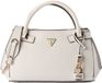 GUESS Serenova Girlfriend Satchel Cream White crème
