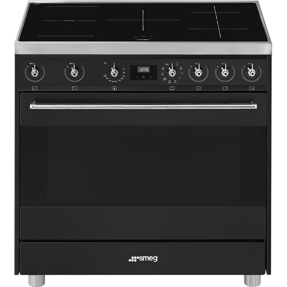 Smeg Symphony C9IMAN9 - 90cm Freestanding Electric Induction Cooker - Anthracite