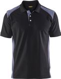 Blåkläder Poloshirt piqué 3324-1050 - Zwart/Grijs - XS