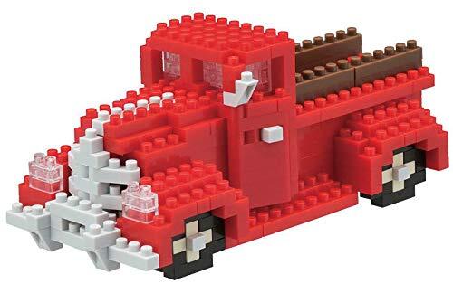 Nanoblock NBH-073 - Pickup Truck, Minibouwsteen 3D-puzzel, Sights to See-serie, 320 delen, moeilijkheidsniveau 3, zwaar