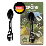 Spork Roestvrijstalen Lepel - 9-in-1 Camper Gadgets - Multifunctionele Camping Multitool - Outdoor Lepel