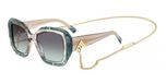 Missoni MIS 0168/G/S Green striped beige 52/18/145 FEMME Lunettes de soleil