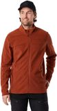 Swedemount Lofoten Fleece FL LS FZ Heren Wandeltrui Maat M Burned Orange Polyester