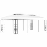 vidaXL Prieel 6x3 m Wit