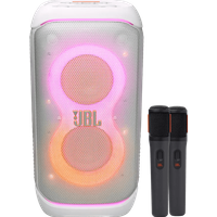 JBL Partybox 320 - Wit + Draadloze Microfoonset