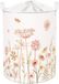 Panier à linge bohème avec grande impression florale, avec images d'animaux (ours et girafe), avec couvercle, convient aux garçons et aux filles - Panier de rangement pour chambre d'enfant et salle de bain