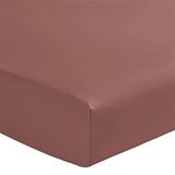Hoeslaken Essix - Royal Line - Hoeslaken in perkal katoen 140 x 200 cm Roze