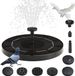 Wan GmbH Fontaine solaire écologique pour extérieur avec 8 jets et 16 cm de hauteur